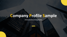Best Company Profile Sample PPT Presentation